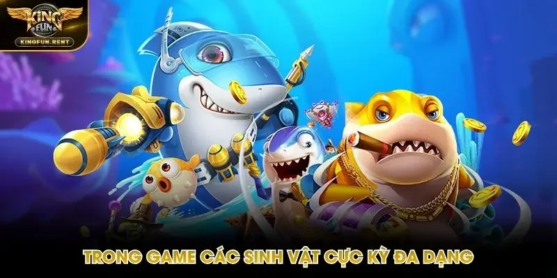 Hệ thống sinh vật rất phong phú