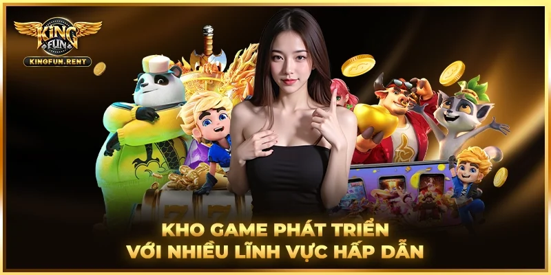 Khám phá kho game với rất nhiều sản phẩm hot