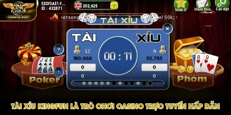 Tài Xỉu online là game xúc xắc được nhiều người chọn